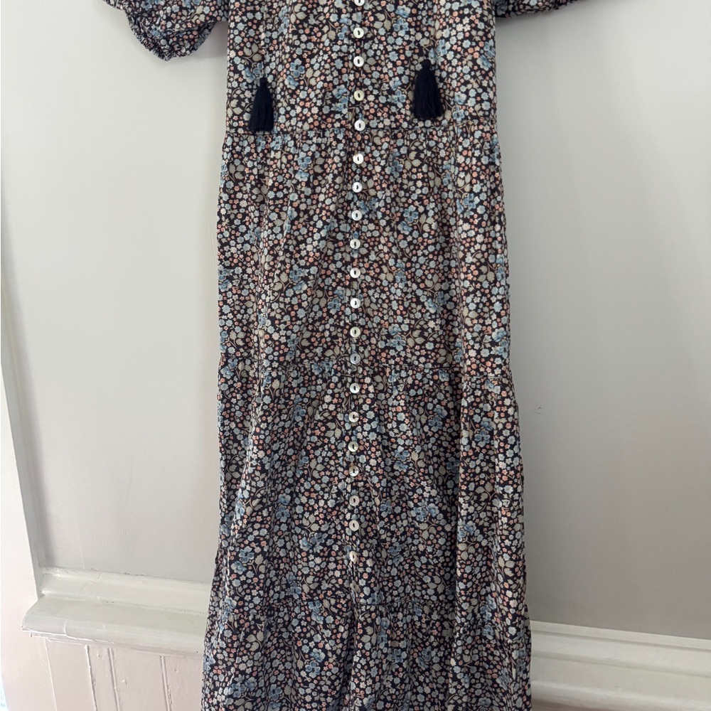 Spell & The Gypsy Collective Poppy Smock Midi Dress Size S - Picture 4 of 7